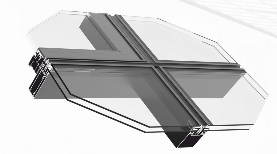 Oynali fasad konstruksiya detallari